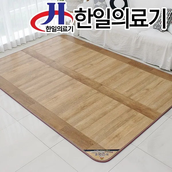 한일의료기 거실용 카페트매트 전기매프 전기장판, 대청마루 대형(230cmX183cmX분리난방)