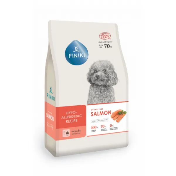 피니키 가수분해 사료 알러지 피부 눈물 개선 건식사료, 2.5kg, 연어