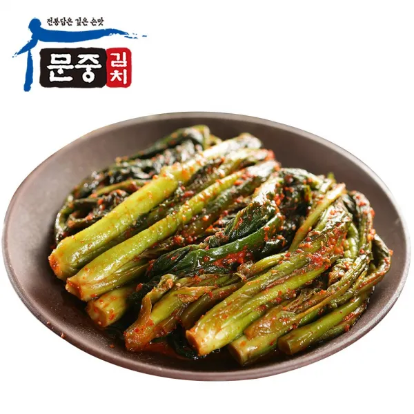 문중김치 갓김치 1kg, 1개