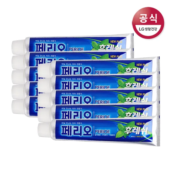 페리오 뉴 후레쉬 알파 치약 150g x10개 벌크치약, 단품