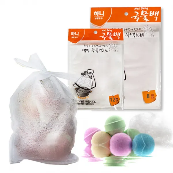 하니 조리용 주머니국물백 대포장2종 티백 AQO-09303 티백 다시백 입욕제 차주머니 멸치백, 대형 5포장 40매