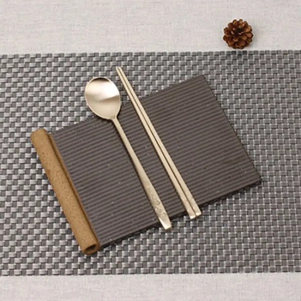 명성유기 매화수저 1벌 유기수저