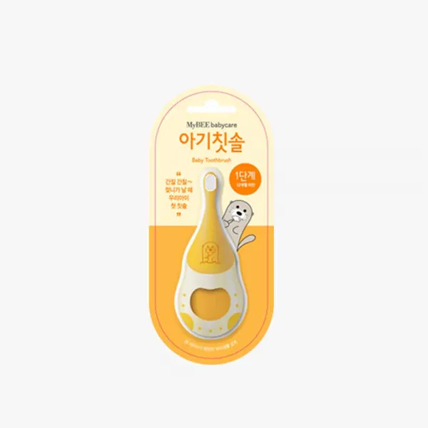 어서오이소 (마이비 치치 칫솔 1단계) 유아칫솔 아기칫솔 어린이칫솔 구강청결용품 유아용품 유아생활용품, 1