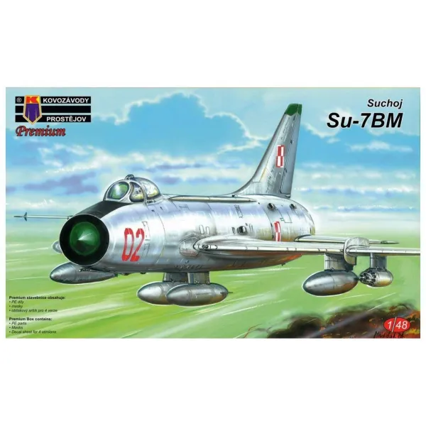 KP model 1/48 바르샤바 조약 회원국 수호이 Su-7BM 프라 모델 KPM4804, 단일 수량