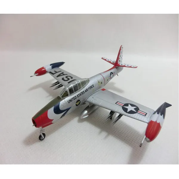 1/72 완제품 36801 F-84G 썬더 제트 미 공군 곡예 팀 썬더 버드 1955, 단일 수량