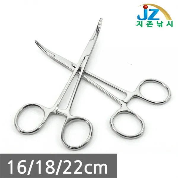 지존낚시 포셉집게 (16cm 18cm 22cm)바늘빼기 물고기집게 낚시공구
