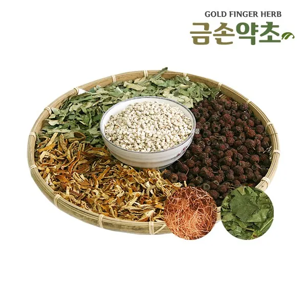 금손약초 기혈차골드 재료세트, 1세트