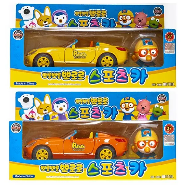 쥬크박스 10000뽀로로스포츠카(랜덤발송) 미니카, 1개