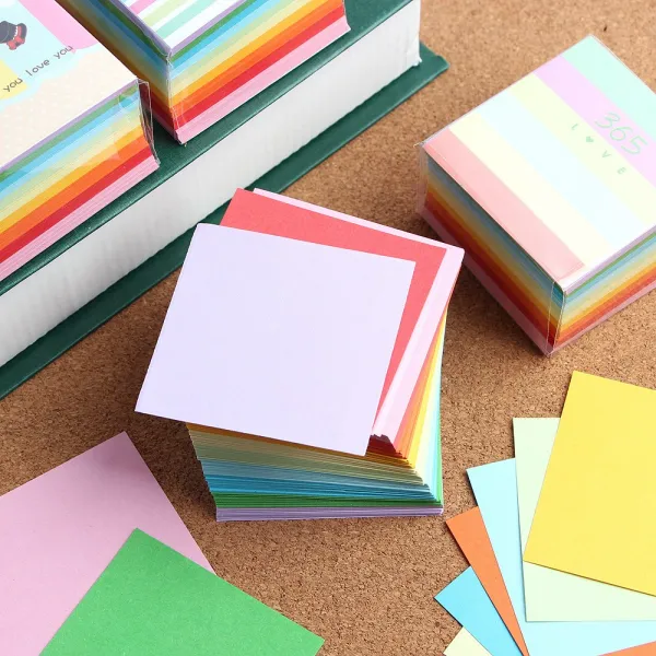 파트스캐너 레인보우 컬러 학종이 단일 색상 수