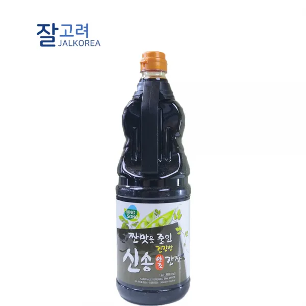 신송 짠맛을 줄인 건강한 양조간장 1.6L, 1개