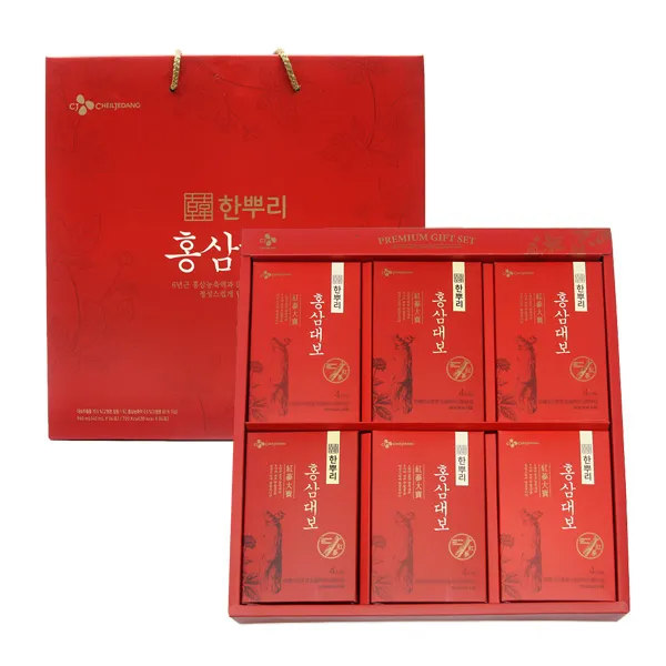 한뿌리 홍삼대보 40mlx24입 명절선물세트 건강식품, 960ml, 1박스