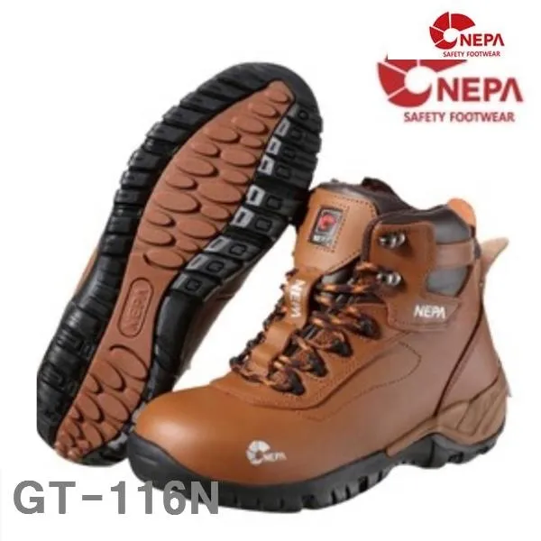 파트스캐너 Nepa 안전화 Gt 116n 6inch 280mm Brown 1ea 단일사이즈