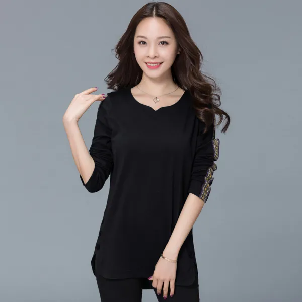  마마루시아 여성 긴팔 티셔츠 Y15