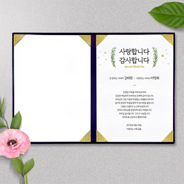 애니데이파티 골든에이지 (감사장), 01네이비케이스