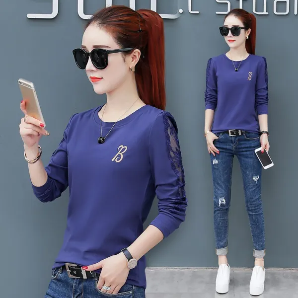  쉬밥 여성 긴팔 티셔츠 G05