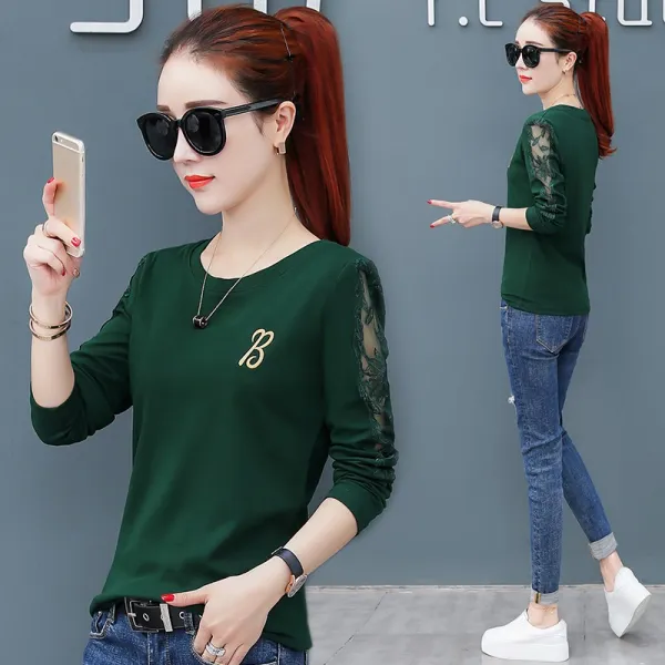  쉬밥 여성 긴팔 티셔츠 G05