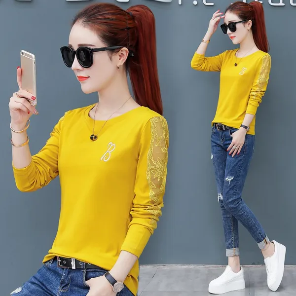  쉬밥 여성 긴팔 티셔츠 G05