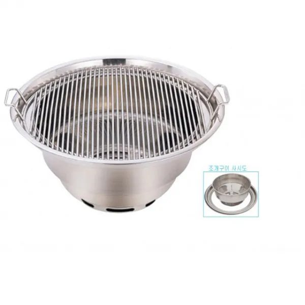 V-2300 조개구이 전문용 숯불 로스타 (상향식)