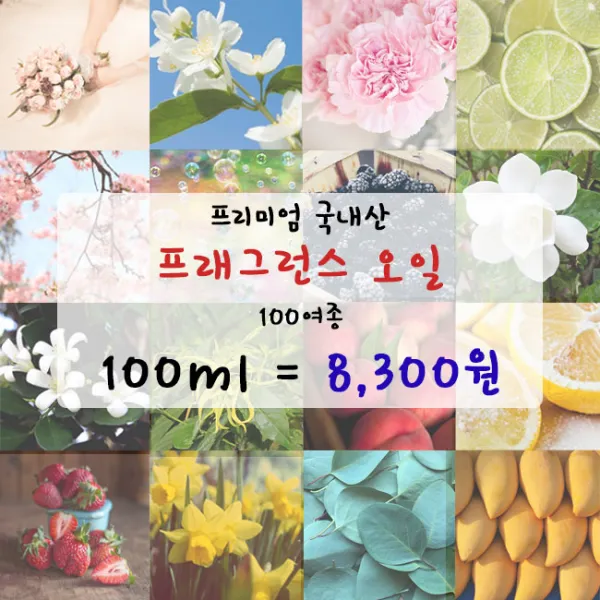 프리미엄 국내산 프래그런스오일 100ml, 20.수선화 100ml