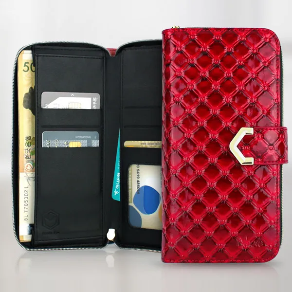 Nixxo 페퍼 지퍼수납 지갑형 다이어리 휴대폰케이스