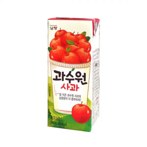 남양 과수원 사과 190ml 48팩