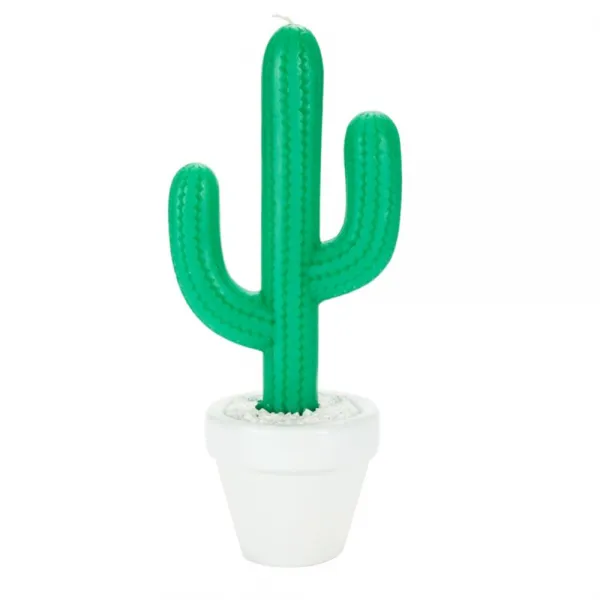 써니라이프 톨 캑터스 캔들 인테리어용모양초 L(14 x 10.9 x 31.8cm), 1개, Cactus