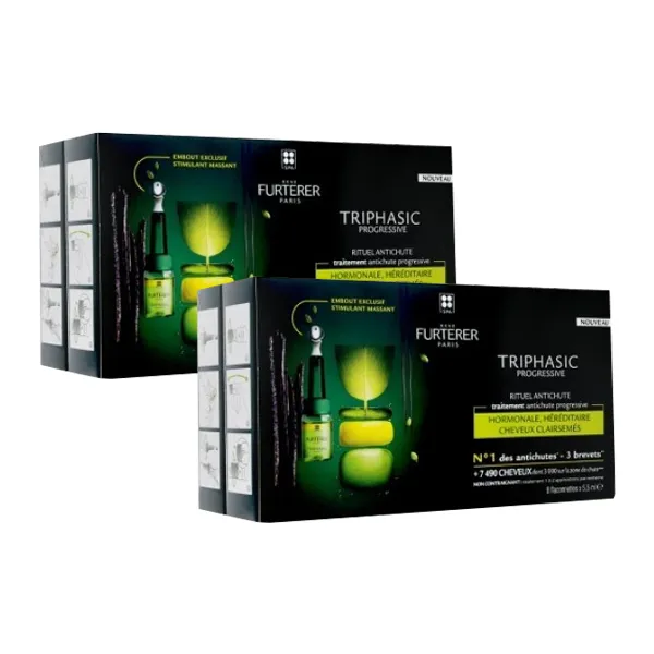 르네휘테르 모발 강화 트리파직 프로그레시브 5.5ml (8개) x2, 2개, 44ml