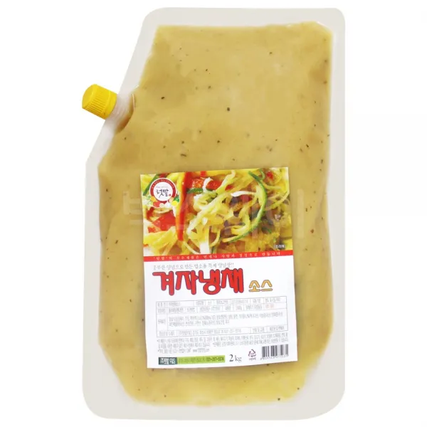 겨자냉채소스, 2kg, 1개