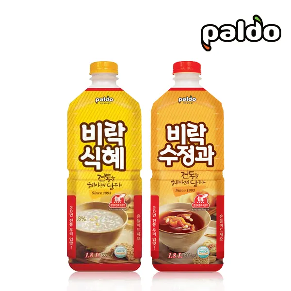 팔도 비락수정과 1.8L, 8개입