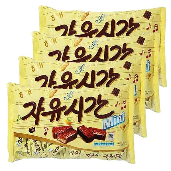 해태 자유시간 mini 630gx6개 1박스 묶음, 630g, 2봉