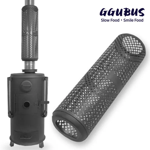꾸버스 연통보호망 역풍방지기 화목난로, 연통보호망 110mm