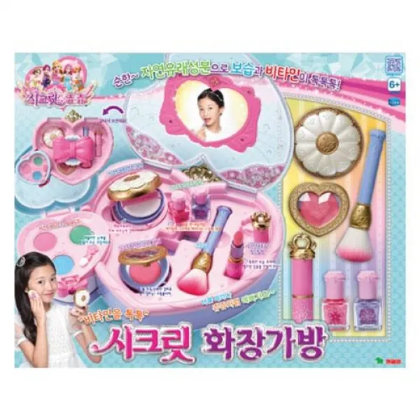 시크릿쥬쥬 비타민을 톡톡 시크릿 화장가방, 혼합 색상