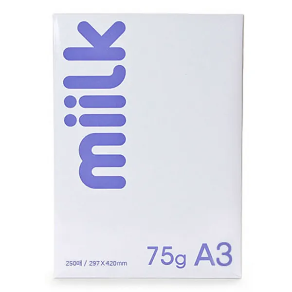 [페이퍼진영] 한국제지75g 낱권 A3(250매) - A3복사지