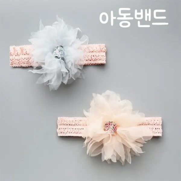 라이크데이 내가 찾던 아기헤어밴드 여자 유아 터번 머리핀 A220255