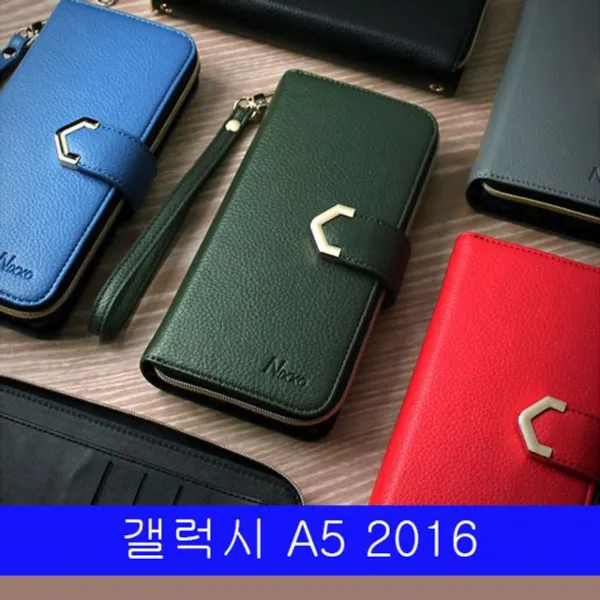 좋은상품 갤럭시a5케이스 지갑케이스 갤a52016케이스 A5케이스 지퍼케이스 갤럭시 A5 2016 닛소 페플 지퍼 A510 케이스 레드 본품