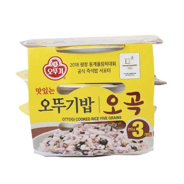  5개+1개 오뚜기 오곡밥 햇반210g 3입 6개 210g