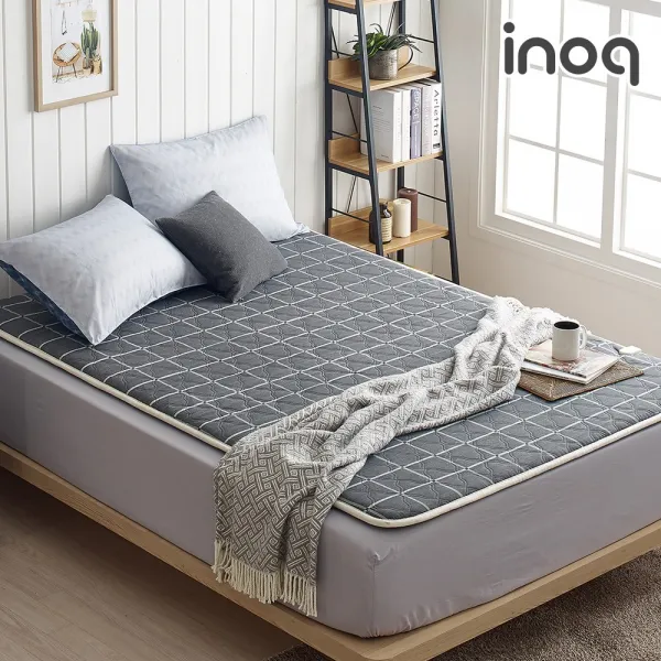 이노크 라돈걱정 No 프리미엄 Emf 안심 항균 전기매트 전기장판 전기요 이노크 Emf 전기매트 보드라이트블랙 더블 분리난방 