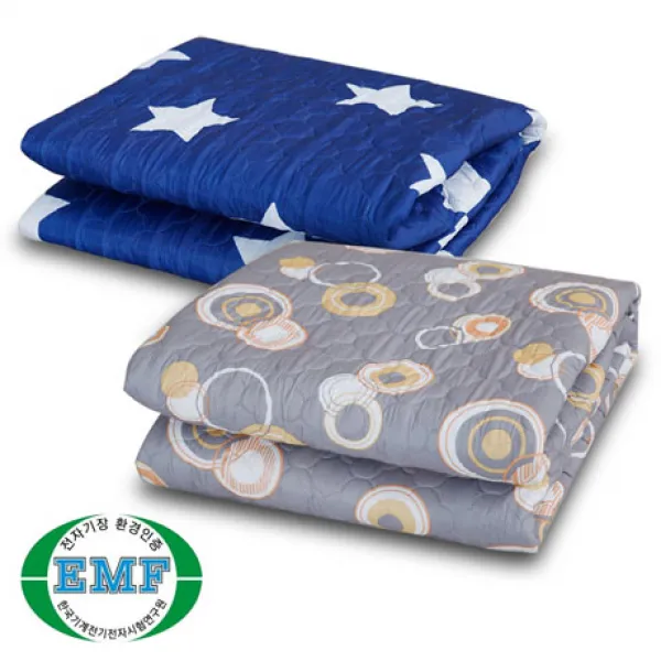 한일 Emf인증 전자파차단 전기요 버블그레이 대형 135×180 Cm