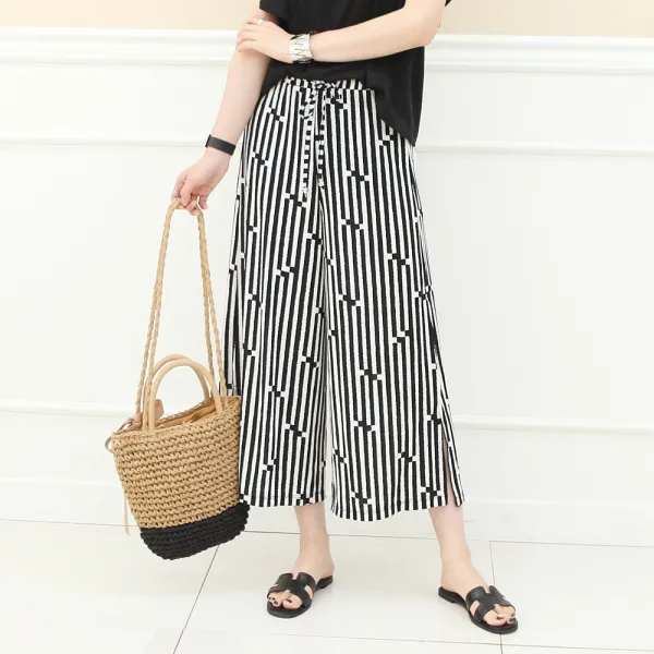 하늘바라기 여성용 미로 와이드 팬츠