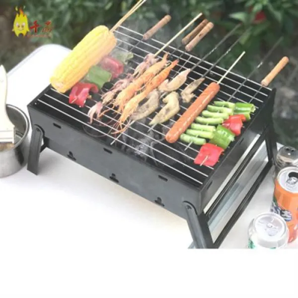 바베큐그릴 캠핑화로대 바베큐 야외 접이식 그릴 홈 숯불 바베큐 난로의 수천 35 사람들 과격 굽는 도구 탄소 제빵