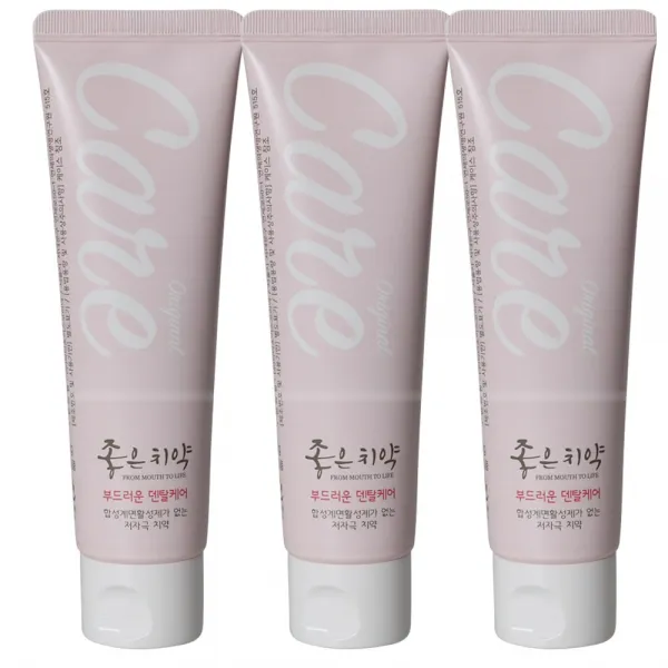 좋은치약 케어 위코니의 새이름 3개+ 1 000원할인+여행용 증정 치약, 1개