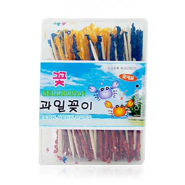 (10개묶음)꽃게표-꽃과일꽃이 요지 꽃요지 장식 과일 NLIT-12039 이쑤기개 과일 장식 꽃요지 요지, 꽃게표-꽃과일꽃이