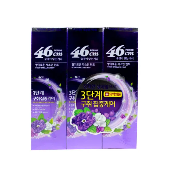 LG 페리오 46cm 향기로운 자스민 민트 치약 3개입 12개 BOX, 12