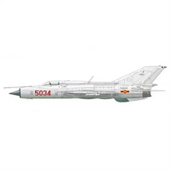 에데아루도 1/48 리미티드 에디션 베트남군 MiG-21PFM 플라모델 EDU11115, 1