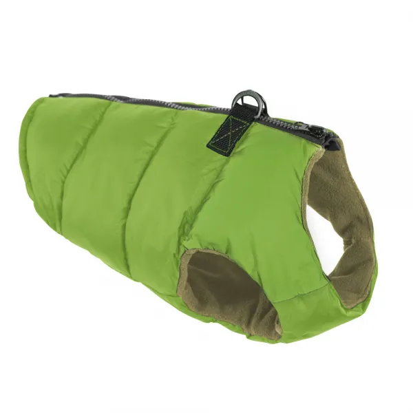 Gooby 패디드 베스트 애견 패딩 Solid Green