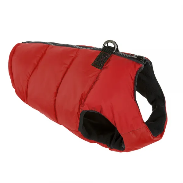 Gooby 패디드 베스트 애견 패딩, Solid Red