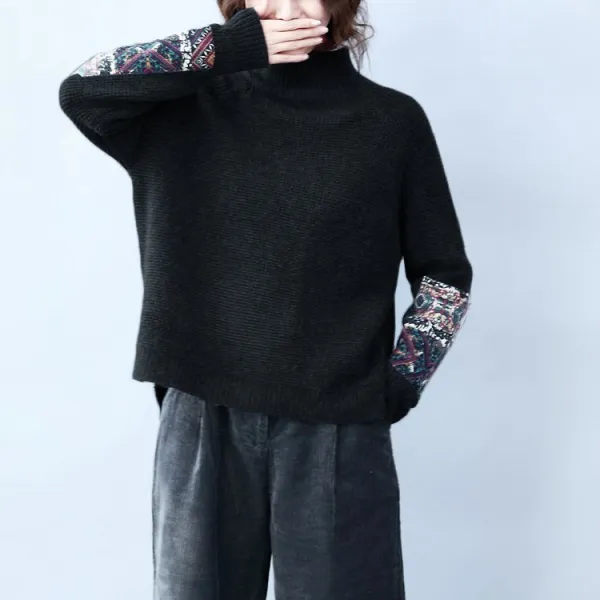  스텔라 여성 니트티셔츠 겨울니트 라운드브이넥원피스 스웨터 박시핏 빅사이즈s06