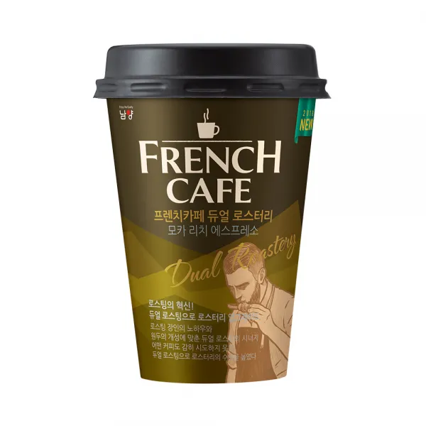 프렌치카페 로스터리 모카 리치 에스프레소 컵커피, 10개입, 250ml