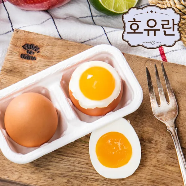  호유란 짜지않고 촉촉한 반숙계란 20개 2개입 X 10개 1개 1000g