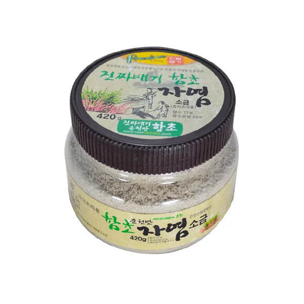 진짜배기순천만함초 순천만함초자염소금, 420g, 1개
